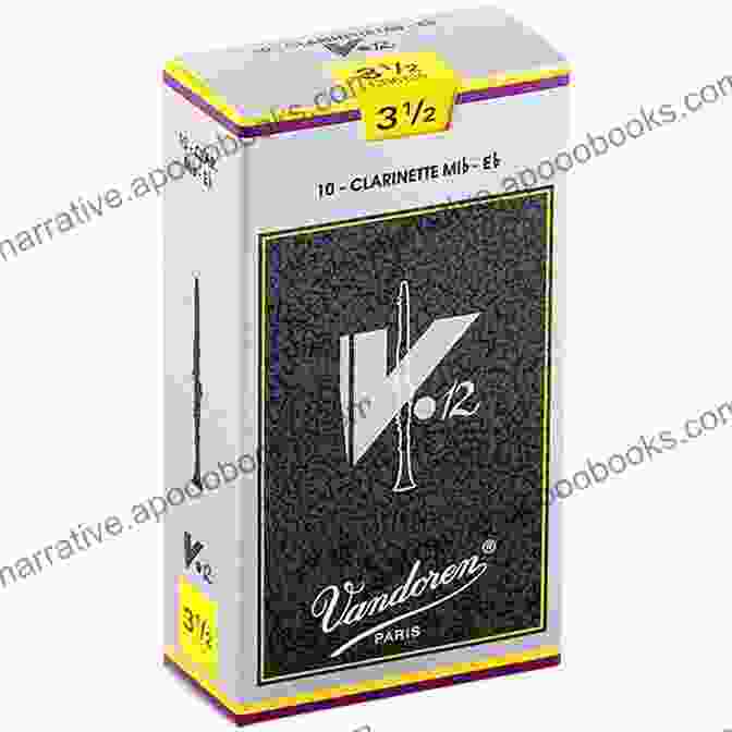 A Box Of Vandoren Reeds Comparative Strengths Board Of Different Reeds Brands For Baritone Saxophone (Eb)