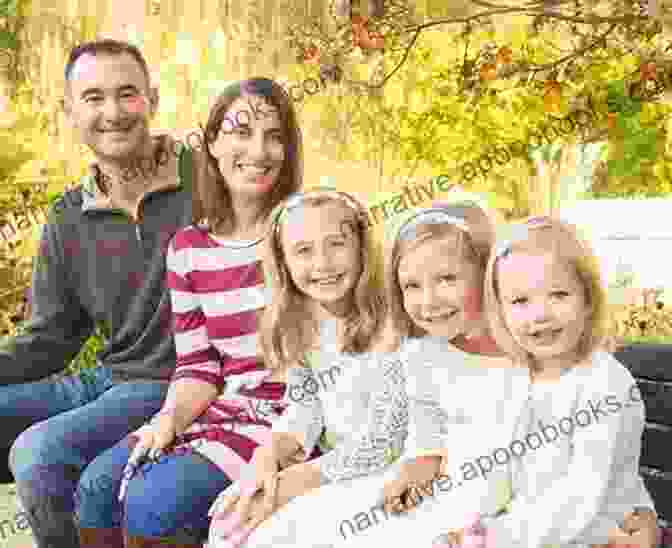 A Close Up Portrait Of A Smiling Family Of Four, Surrounded By Lush Greenery Welcome To Paradise (The Kincaids 1)