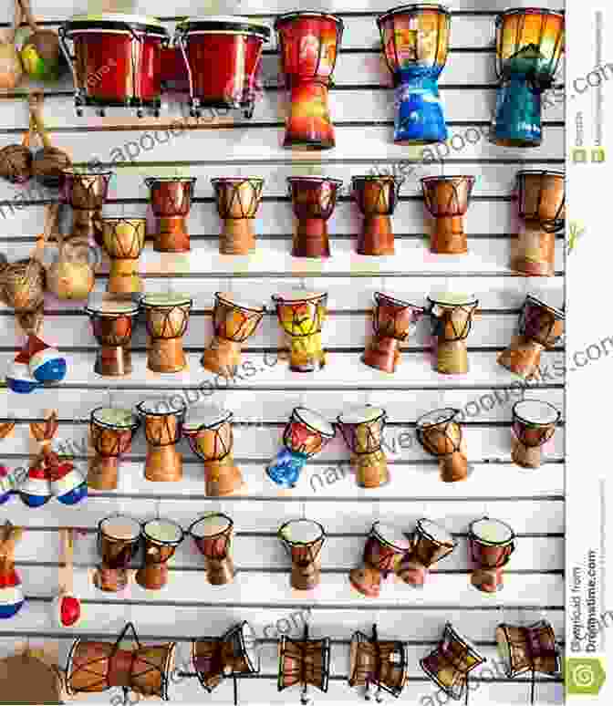 A Colorful Display Of Caribbean Fruits, Spices, And Musical Instruments. Caribbean Son Jim Bryant