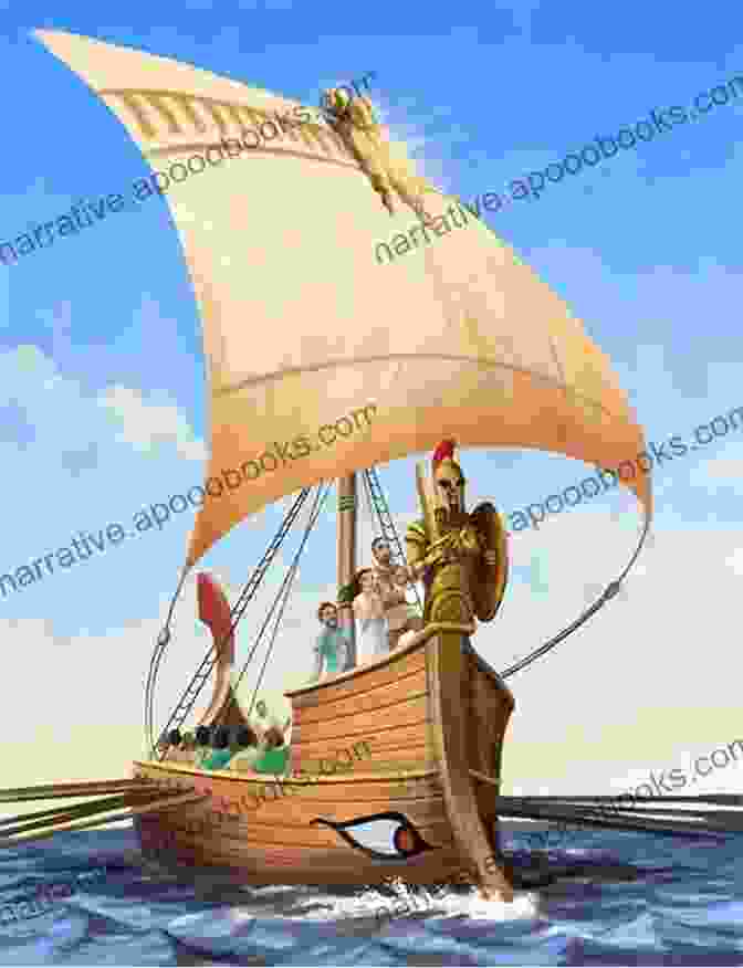 A Depiction Of The Legendary Ship Argo Sailing Through Stormy Seas The Voyage Of Argo: The Argonautica (Classics)