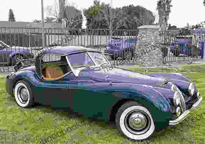 A Jaguar XK120 Parked In A Field Jaguar XK: A Celebration Of Jaguar S 1950s Classic (Great Cars)