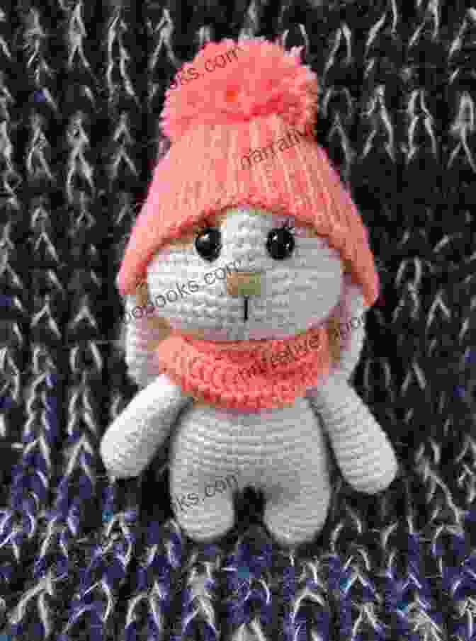 A Knitted Amigurumi Bunny Wearing A Whimsical Top Hat Knitting Mochimochi: 20 Super Cute Strange Designs For Knitted Amigurumi