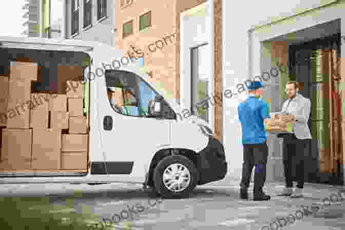 A Lorry Delivering Goods To A Customer's Doorstep. Truck This For A Living: Tales Of A UK Lorry Driver