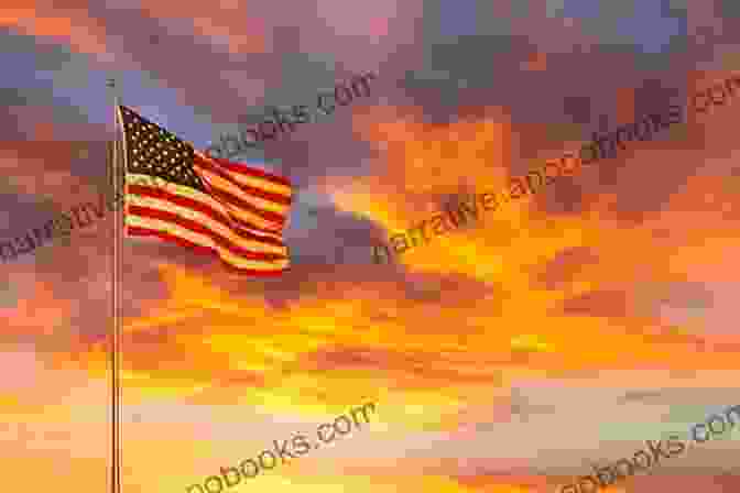 A Majestic American Flag Waving Against A Vibrant Sunset, Symbolizing The Enduring Spirit Of The United States And The Patriotic Fervor Evoked By 'The Stars And Stripes Forever.' The Stars And Stripes Forever