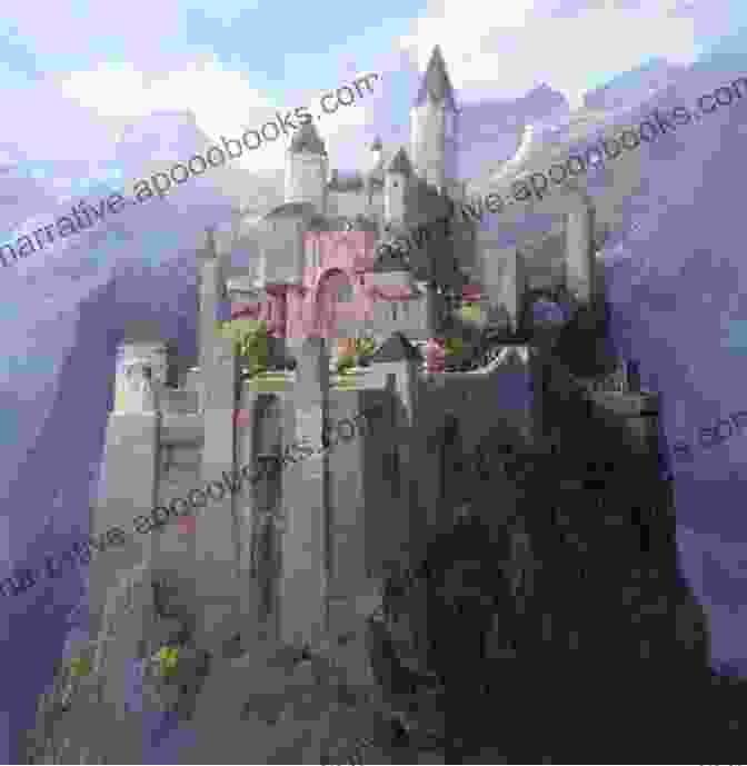 A Majestic Castle Towering Over A Sprawling Virtual Landscape Sword Art Online 1: Aincrad (light Novel)