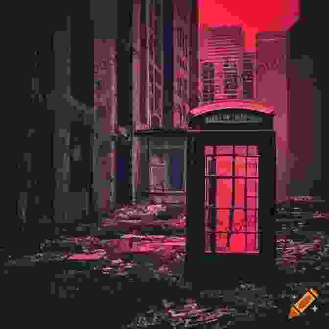 A Mysterious Red Phone Booth Standing Alone In A Desolate Landscape The Phone Booth At The Edge Of The World: A Novel