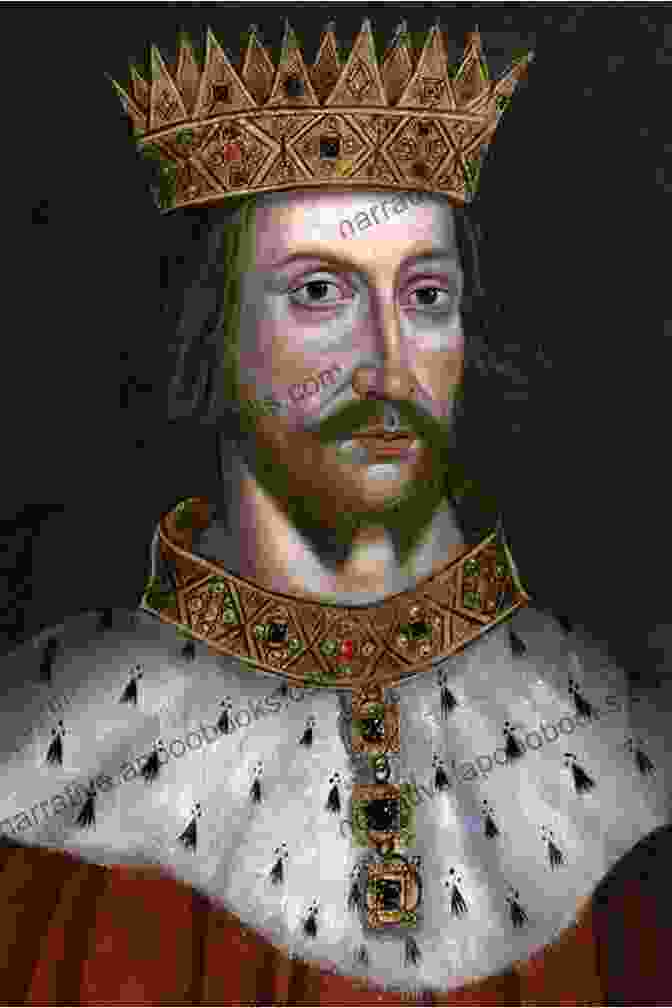 A Portrait Of King Henry II, A Majestic Figure Clad In Armor, Holding A Sword And Scepter King Henry S Champion (The Anarchy 6)