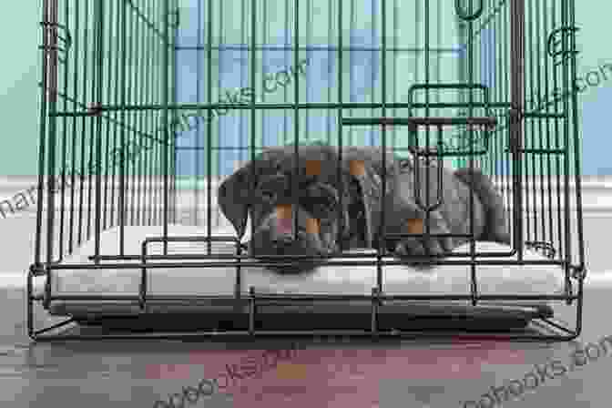 A Puppy Sleeping Peacefully In A Crate Train Your Lovely Puppy: The Best Training Tips