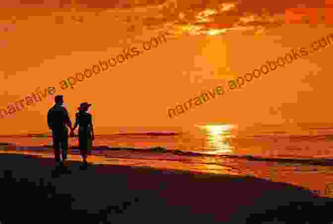 A Silhouette Of A Family Standing On The Beach, Watching A Breathtaking Sunset Over The Ocean Welcome To Paradise (The Kincaids 1)