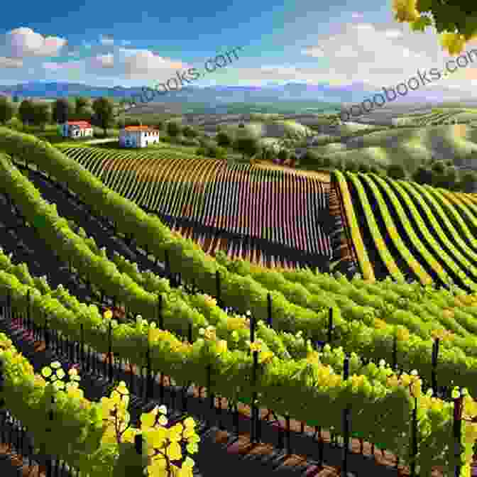 A Vineyard In Elysia, With Rows Of Grapevines Stretching Towards The Horizon Under A Clear Blue Sky Restaurateur In The Alliance Empire (Renascence Alliance 6)