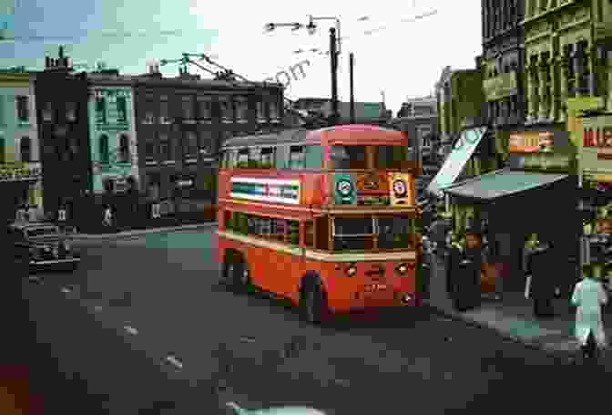 A Vintage British Trolleybus Glides Through A City Street, Surrounded By Bustling Traffic. A Z Of British Trolleybuses Alicia Steele