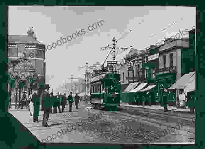 A Vintage Photograph Of A Tram Running Through The Streets Of West Bromwich Trams In West Bromwich Jo Coudert