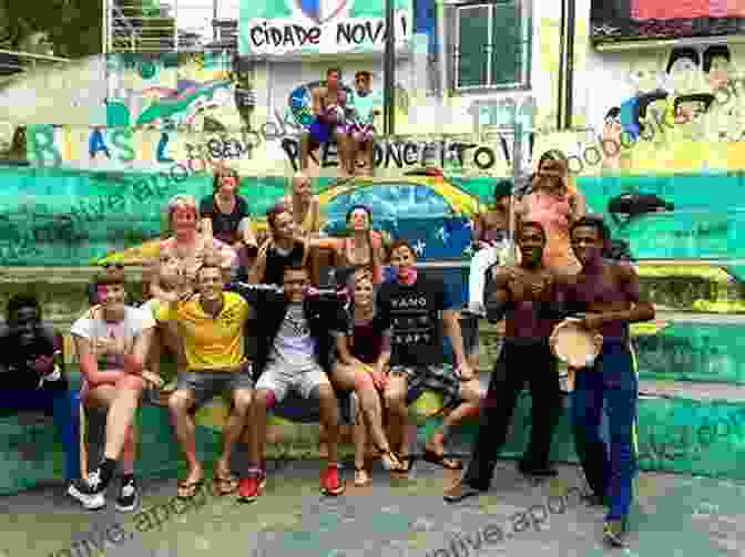 A Woman Interacting With Locals In A Favela In Rio De Janeiro. The Brazilian Dream: How I Left My Finance Job In London And Became An Entrepreneur In Brazil