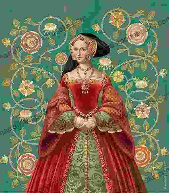 An Illustration Depicting The Six Tudor Queens. Anne Boleyn A King S Obsession: A Novel (Six Tudor Queens 2)