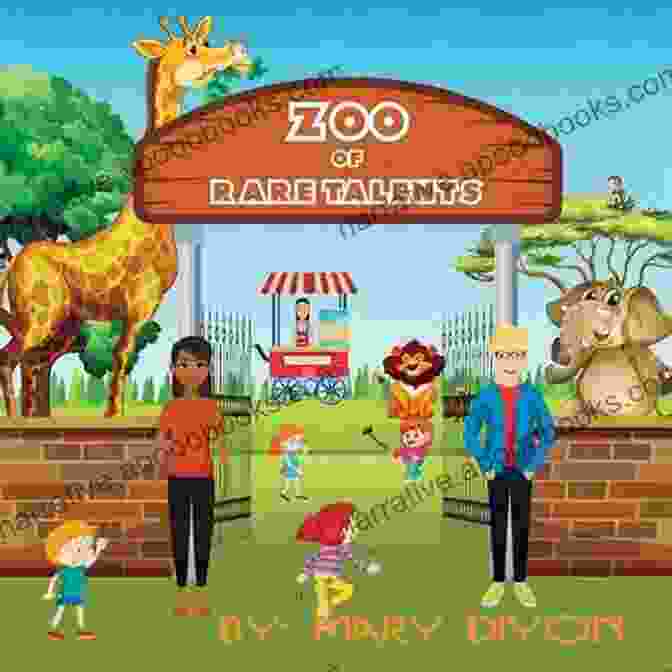 An Image Of The Zoo Of Rare Talents Book Being Held In Hands, Inviting The Reader To Delve Into Its Extraordinary World. Zoo Of Rare Talents Mary Diyon