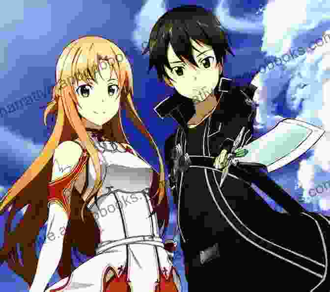 Asuna And Kirito, Two Beloved Characters From The Series Sword Art Online 1: Aincrad (light Novel)