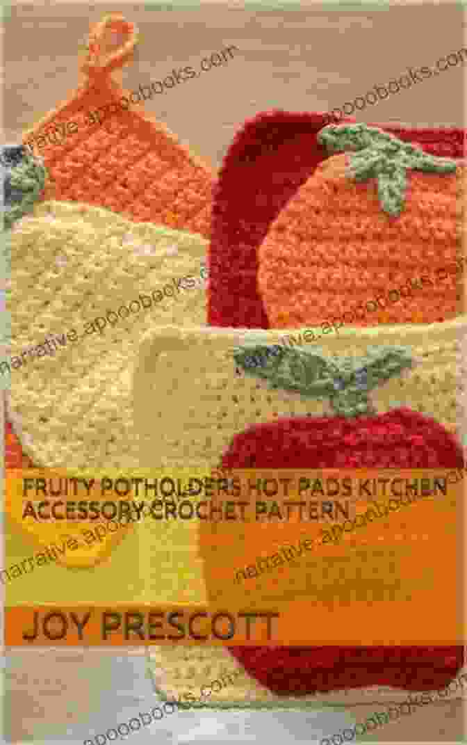 Author Photo Fruity Potholders Hot Pads Kitchen Accessory Crochet Pattern