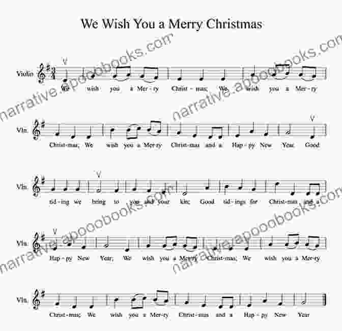 Christmas Carols For The Violin