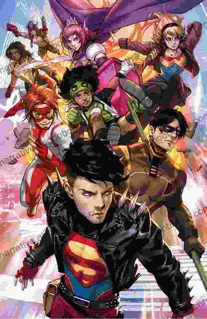 Cover Art Of Young Justice 2024 19, Featuring The Team Of Young Superheroes Standing Together In A Dynamic Pose. Young Justice (2024 ) #19 S M D