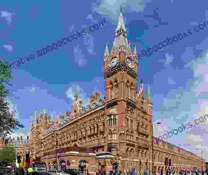 Exterior View Of St. Pancras Station With Its Gothic Revival Towers And Barlow Roof. St Pancras Station (Wonders Of The World)