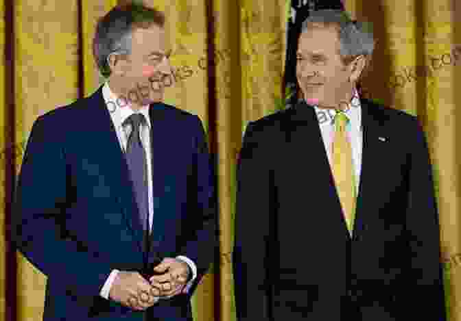 Image Of George W. Bush And Tony Blair State Of War: The Secret History Of The C I A And The Bush Administration