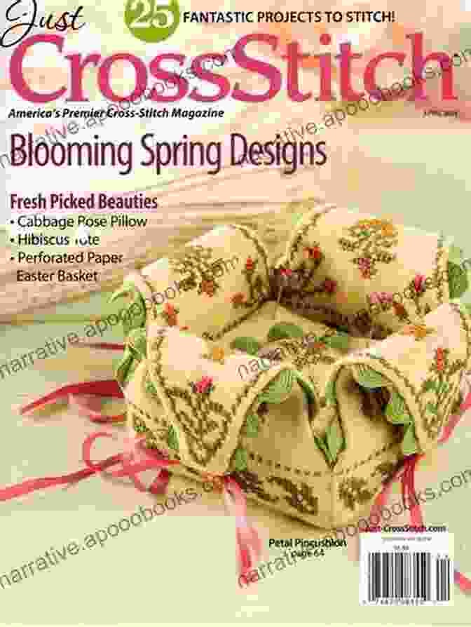 Just Cross Stitch Magazine: Ran Zilca Cover Just Cross Stitch Magazine Ran Zilca