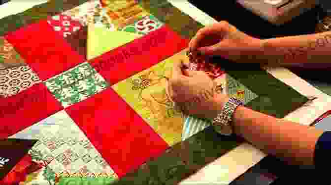 Person Quilting Layers Of Fabric Together How To Make A T Shirt Quilt: An Easy Guide To Creating A Keepsake Quilt