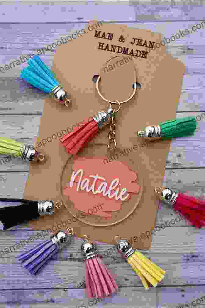 Personalized Keychain With Miniature Charm Microcrafts: Tiny Treasures To Make And Share