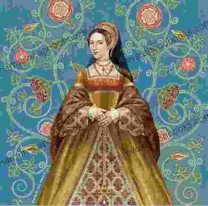 Portrait Of Katheryn Howard, A Young Woman With Red Hair And A White Gown Katheryn Howard The Scandalous Queen: A Novel (Six Tudor Queens 5)