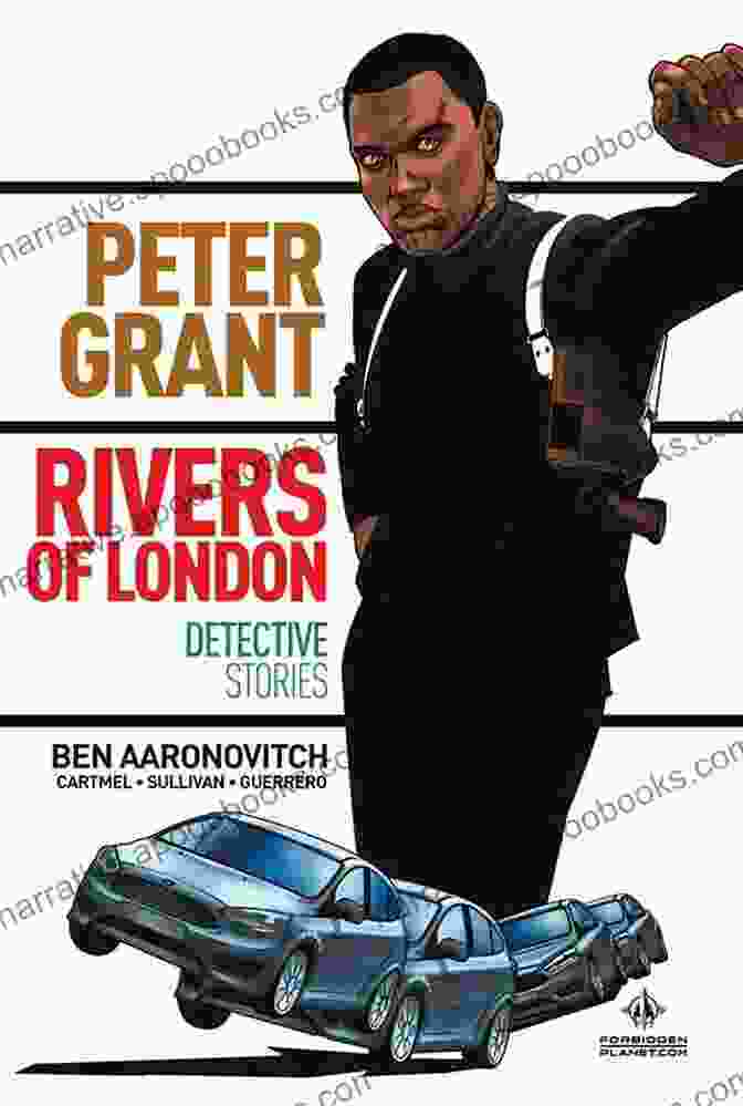 Rivers Of London Book Cover Featuring Detective Constable Peter Grant And Inspector Thomas Nightingale Standing In Front Of The London Skyline Amongst Our Weapons (Rivers Of London 9)