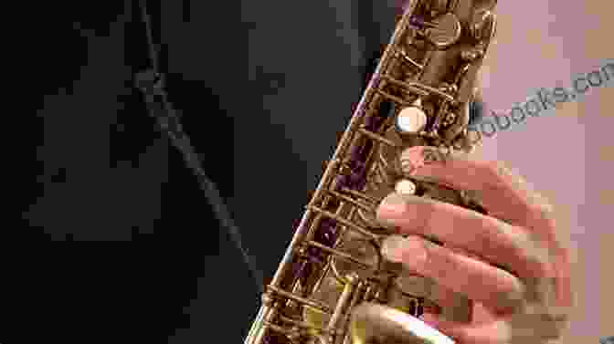 Saxophone Player Demonstrating Proper Fingering Technique Jimmy Dorsey Saxophone Method : A School Of Rhythmic Saxophone Playing