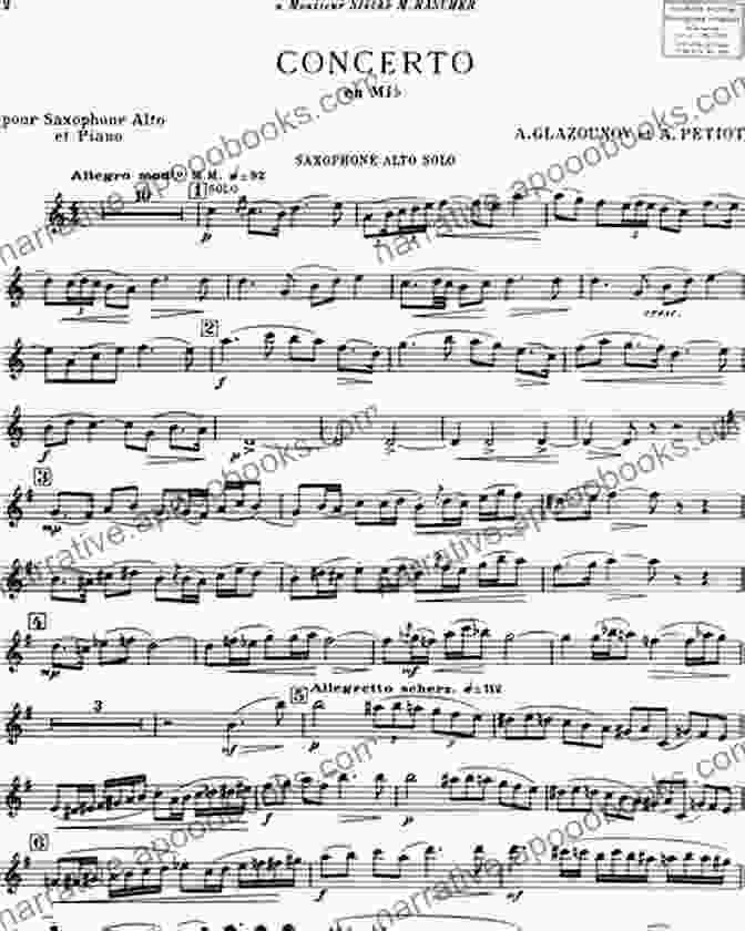 Sheet Music For 'Concerto For Alto Saxophone' By Alexander Glazunov Prelude To Te Deum I Charpentier I Easy Alto Saxophone Sheet Music With Piano Accompaniment I Arranged For Intermediate Players: How To Play Saxophone Wedding Song I Popular Classical Song