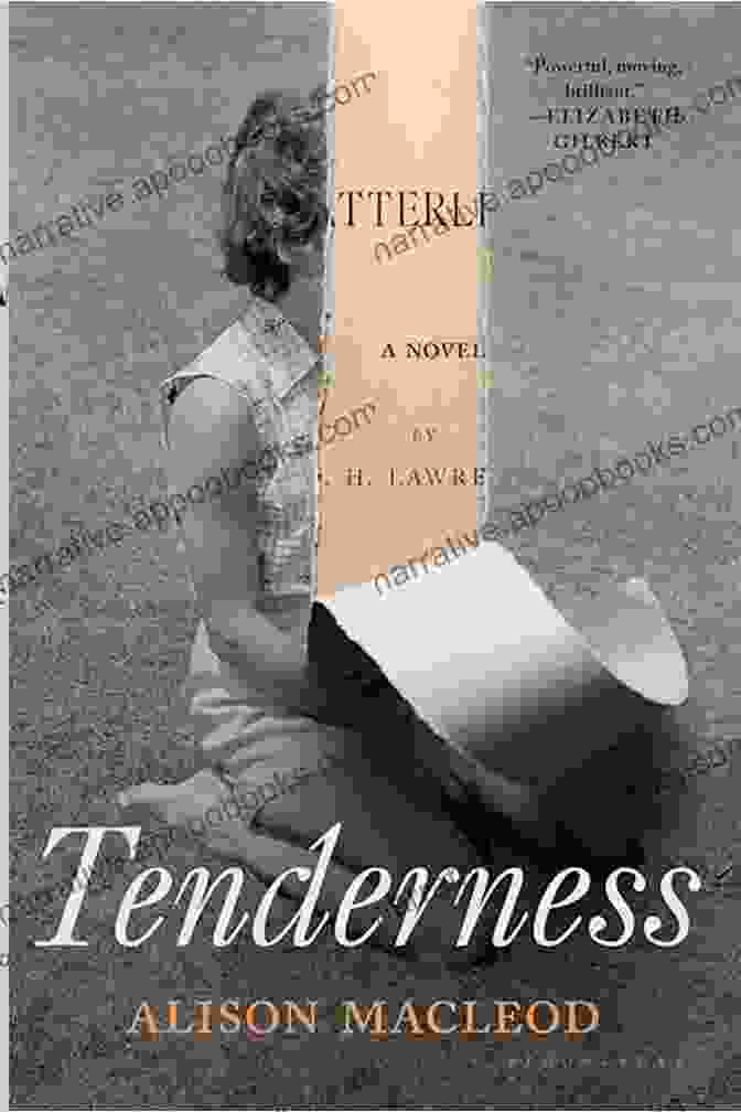 Tenderness Book Cover With A Vintage Sepia Image Of A Woman's Face And The Title, 'Tenderness' By Alison MacLeod Tenderness Alison MacLeod