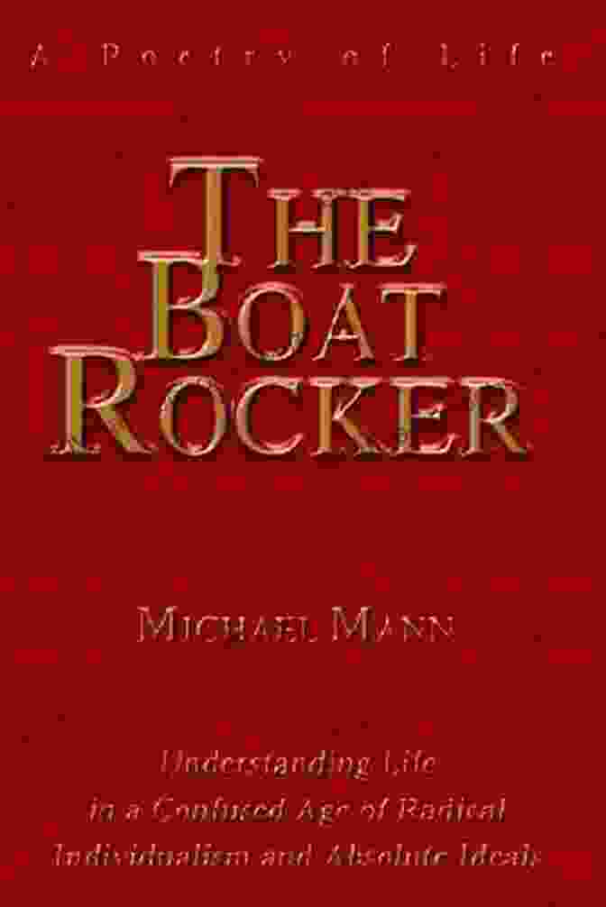 The Boat Rocker Novel Book Cover, Featuring A Lone Sailboat Navigating Stormy Seas The Boat Rocker: A Novel