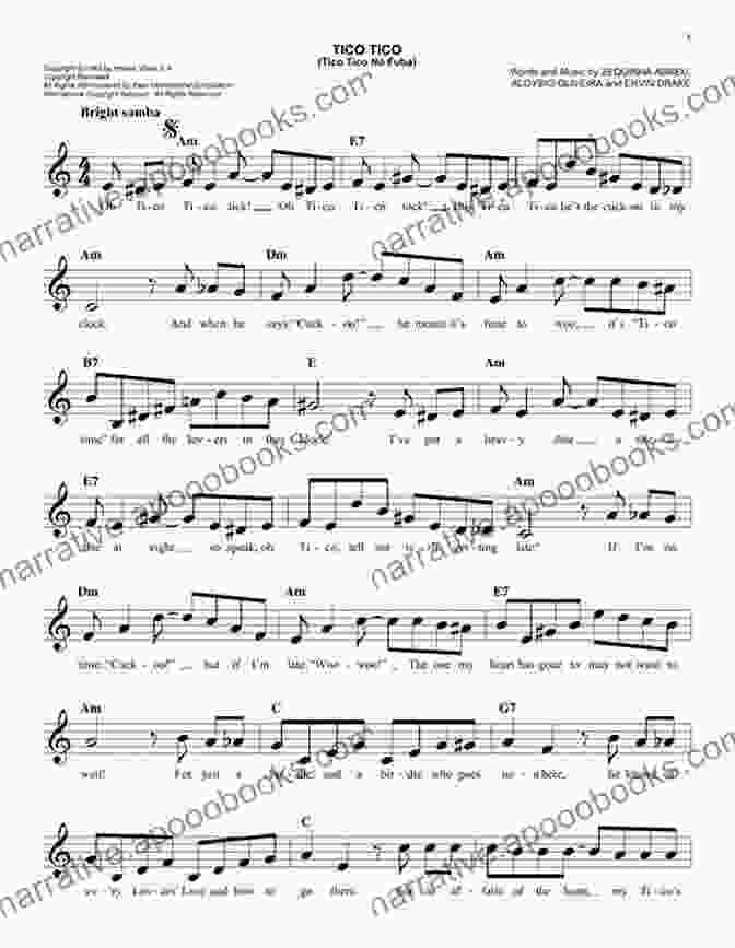 Tico Tico No Fubá Piano Sheet Music Tico Tico No Fuba I Zequinha De Abreu I Piano Sheet Music For Advanced Pianists Adults Toddlers Students I Guitar Chords: Teach Yourself How To Play Piano Keyboard I Popular Song I Video Tutorial