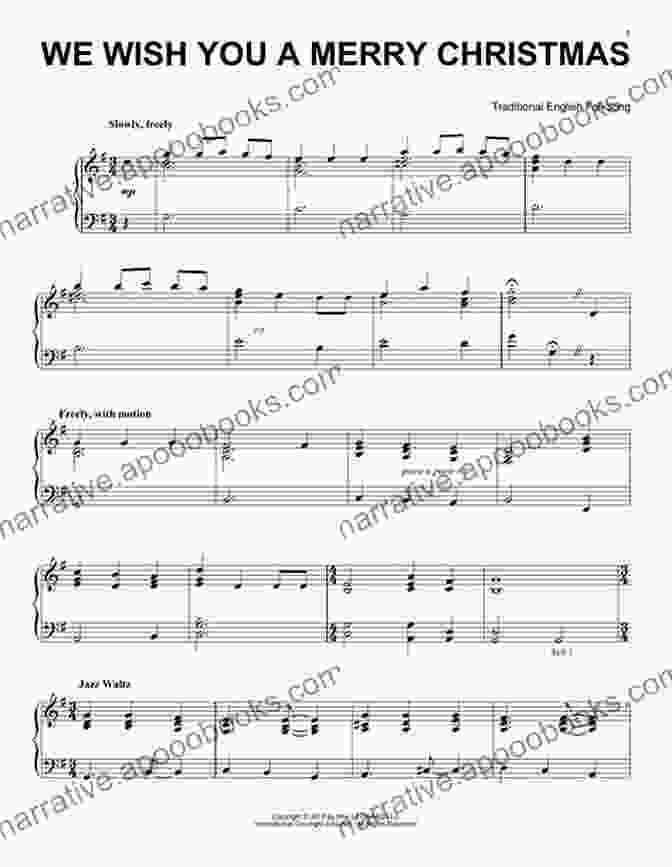 We Wish You Merry Christmas Trumpet Piano Jazz Accompaniment Easy Christmas We Wish You A Merry Christmas I Trumpet Piano Jazz Accompaniment I Easy Christmas Carol Duet With Online Accompaniment I Sheet Music: Trumpet Cornet For Kids Beginners Adults Students I Chords