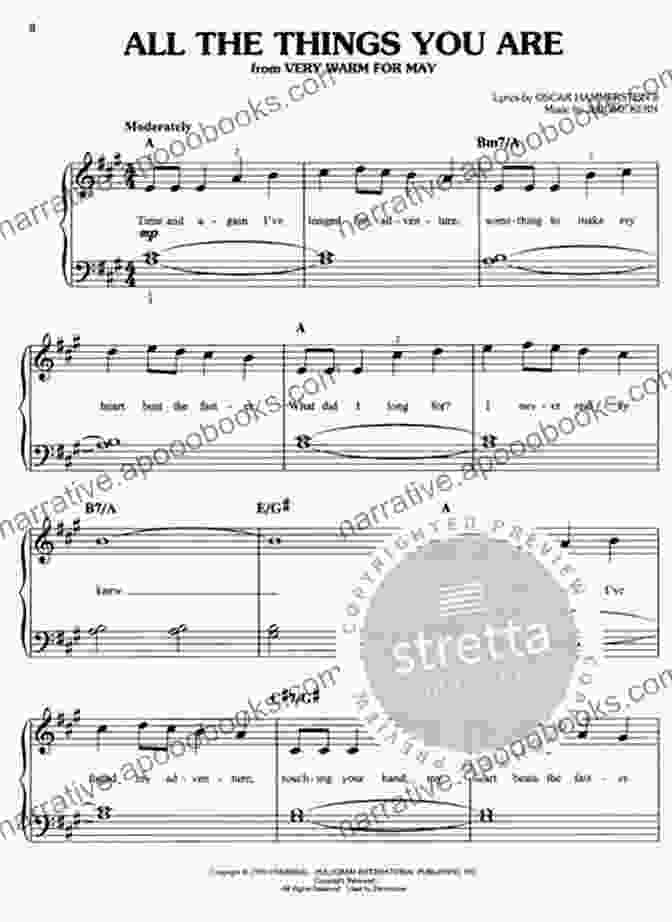 You Should Play On Piano Popular Jazz Song For Valentine Day Big Notes All The Things You Are Jerome Kern * MEDIUM Piano Sheet Music For Advanced Pianists * Video Tutorial : You Should Play On Piano * Popular Jazz Song For A Valentine S Day * BIG Notes