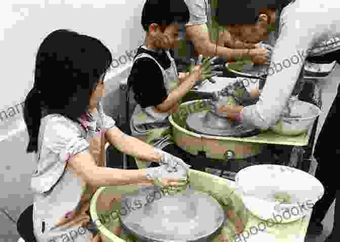 Young Nami Tatsuro Fujihira At Work In Pottery Studio NAMI Tatsuro Fujihira