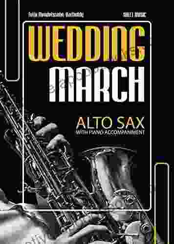 Wedding March Mendelssohn Alto Saxophone Solo with Piano Accompaniment * Easy Intermediate Sheet Music : Beautiful Classical Song for Saxophonists * Wedding Ceremony * Audio Online * BIG Notes