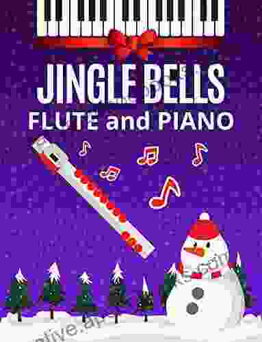 Jingle Bells Flute and Piano Accompaniment Easy Duet: Christmas Carols Sheet Music Song for beginners + Lyrics + Video BIG Notes