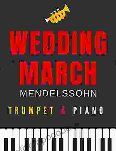 Wedding March Mendelssohn C/D Major Trumpet / Cornet + Piano / Organ Accompaniment EASY Sheet Music For Beginners : Popular Classical Wedding Song Video Tutorial BIG Notes Fanfare